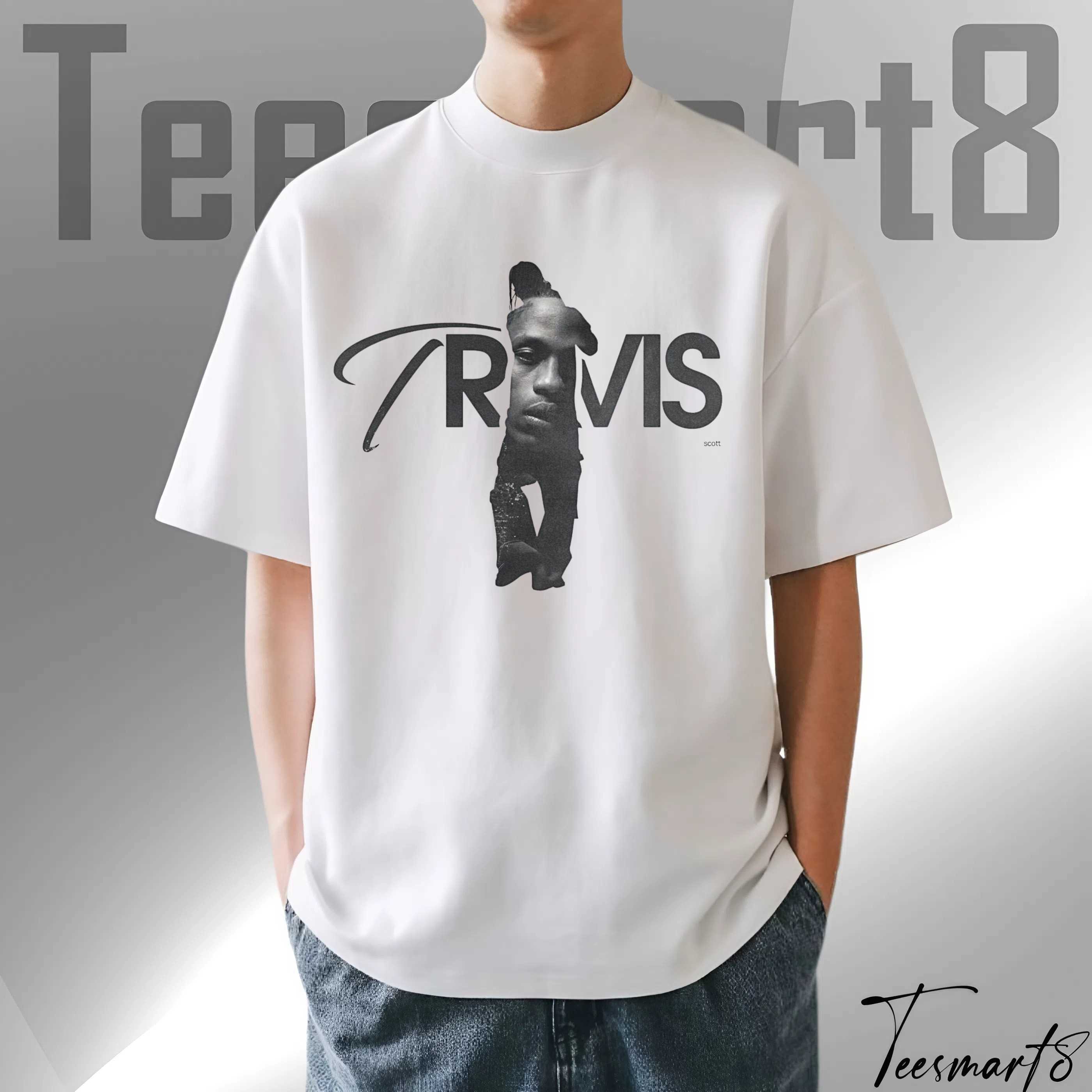 Travis Scott Graphic Tee – Hip Hop Streetwear Shirt